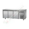 Tavolo Refrigerato 3 Porte Piano Acciaio Inox -Vendite Arrediattrezzature tavolo refrigerato a temperatura normale con 2 porte