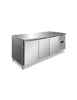 Tavolo Refrigerato Professionale Per Pasticceria 3 Porte 635L - Specifico Per Teglie 410x600 E 465x605, -2°/+8°C
