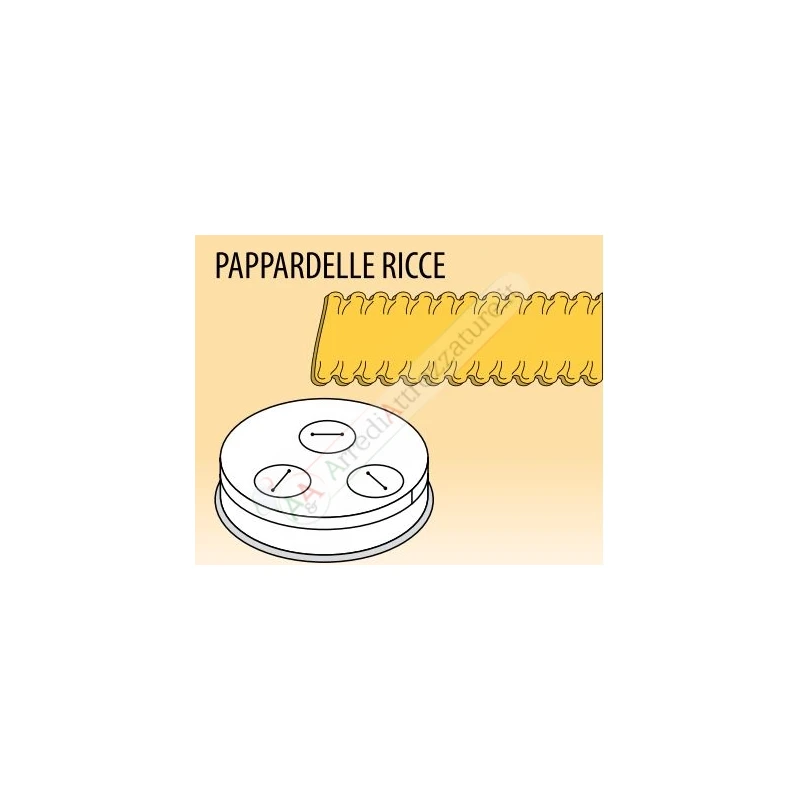 Trafila Pappardelle Ricce MPF 4N Fimar 3 Trafila Pappardelle Ricce MPF 4N Fimar