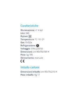 Vetrina Gelateria 540 BT -Vendite Arrediattrezzature vetrina gelateria 540 bt 3