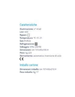 Vetrina Gelateria Erge BT -Vendite Arrediattrezzature vetrina gelateria erge bt 3