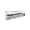 Vetrina Portacondimenti Refrigerata 150cm GN 1/3 X 6 Vaschette -Vendite Arrediattrezzature vetrina portacondimenti refrigerata 150cm gn 13 x 6 vaschette