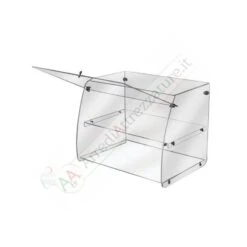 Vetrinetta Porta Brioches Neutra 2 Ripiani